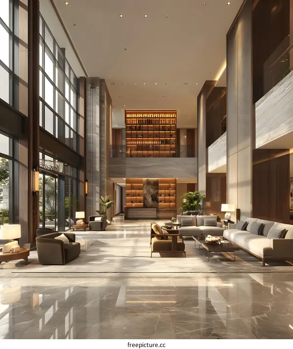 Hotel Lobby Interior Design
