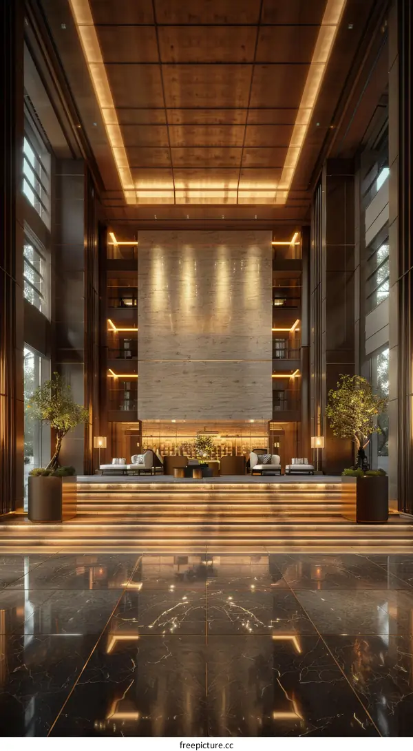 Luxury Hotel Lobby Interior Design