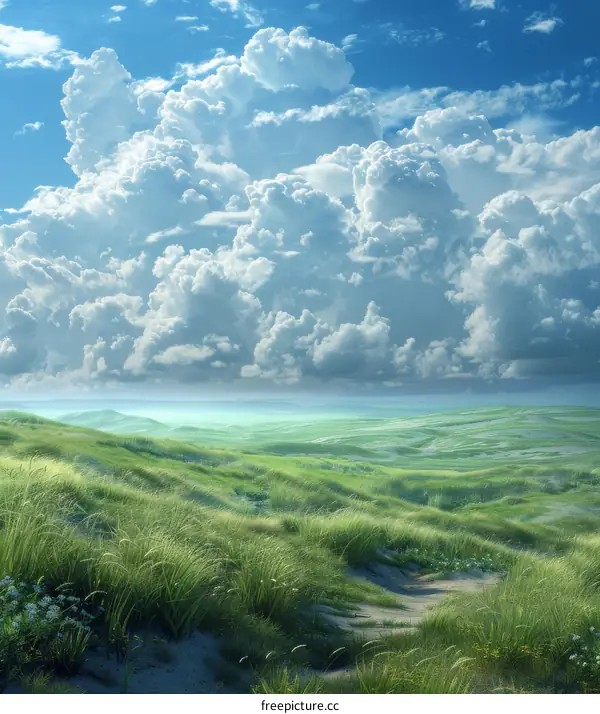 Vast Grassland Landscape