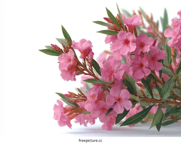 Beautiful Pink Flowers in Close-up