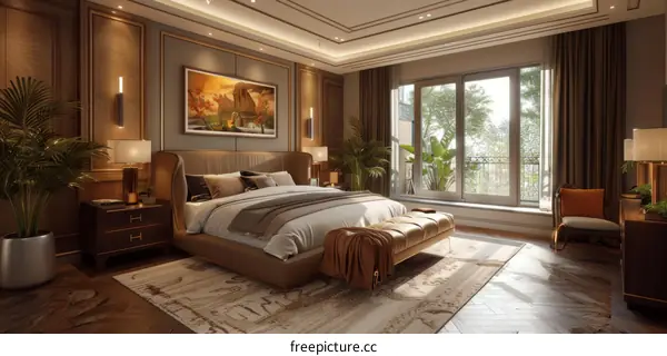 Luxurious Modern Bedroom Interior Design