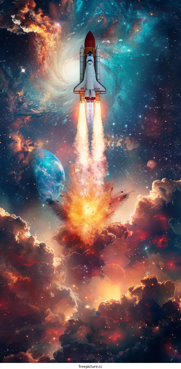 Space Shuttle Atlantis Launch