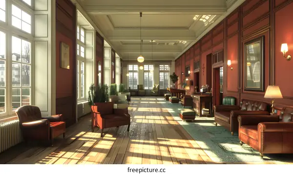 Grand Hotel Lobby Interior Design