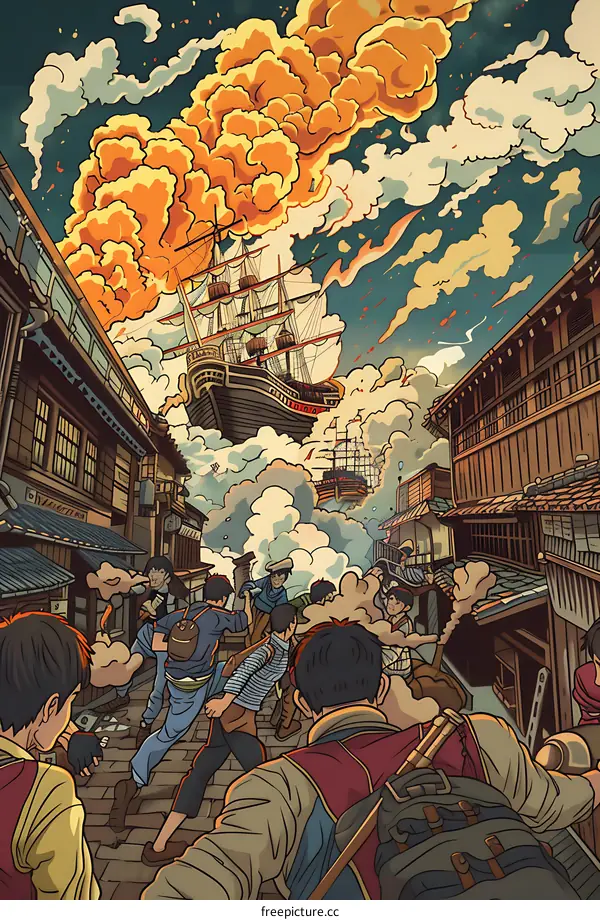 The City Beneath the Floating Ship