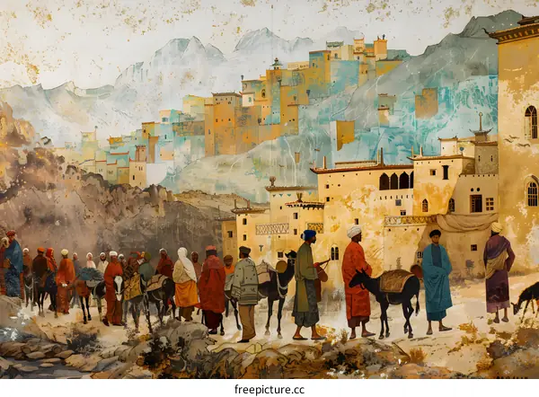 Travelers on the Silk Road