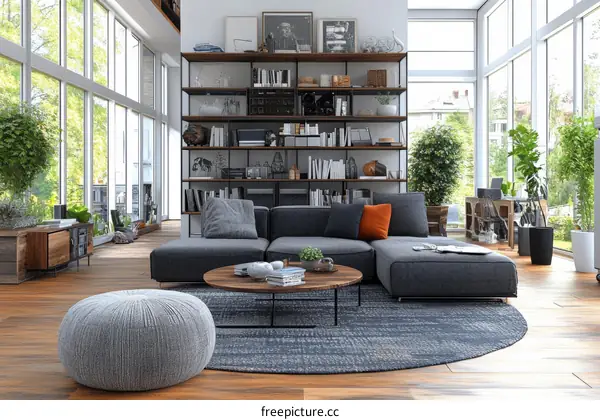 Modern Stylish Living Room Interior Design