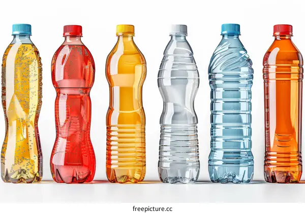 Bottled water and carbonated drinks