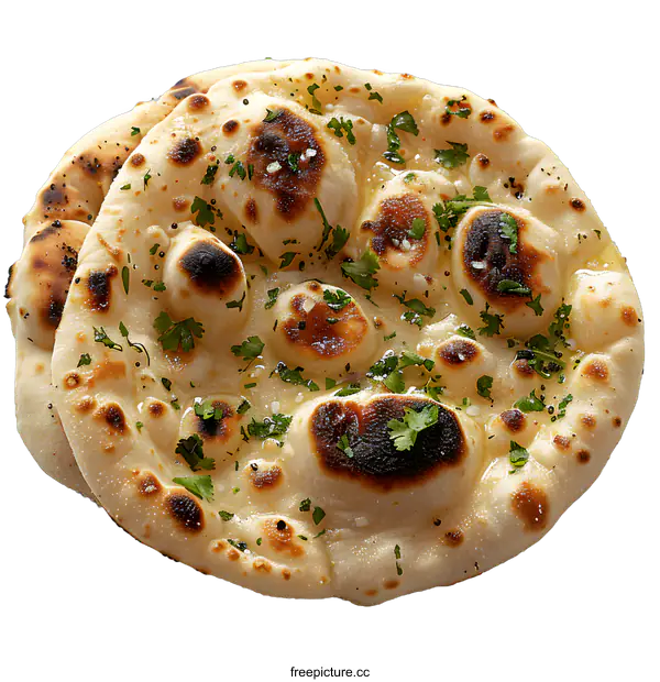 [Transparent Background PNG]Naan bread