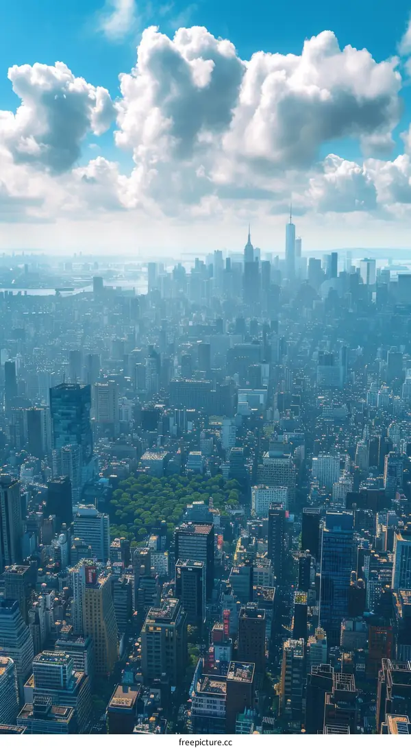 Central Park Skyline & Manhattan Skyscrapers