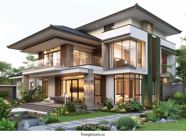 Modern Luxury House Exterior Design