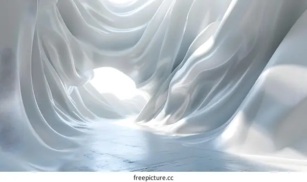 White Tunnel of Light