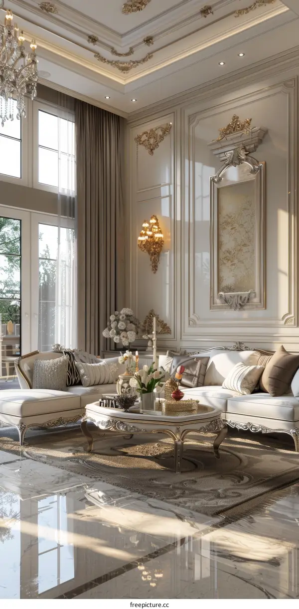 Luxury Living Room Interior Design