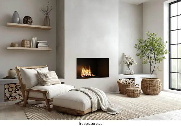 Cozy Modern Living Room Interior Design