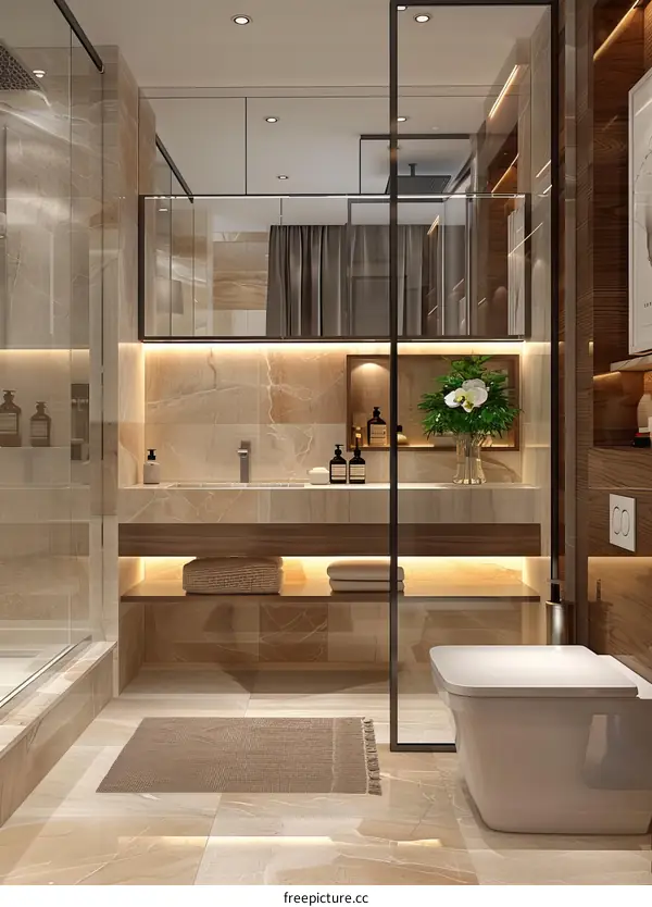 Modern Luxury Bathroom Interior Design