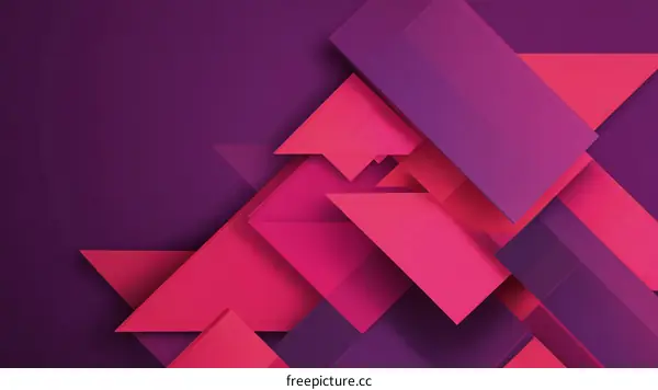 Abstract Geometric Shapes Design