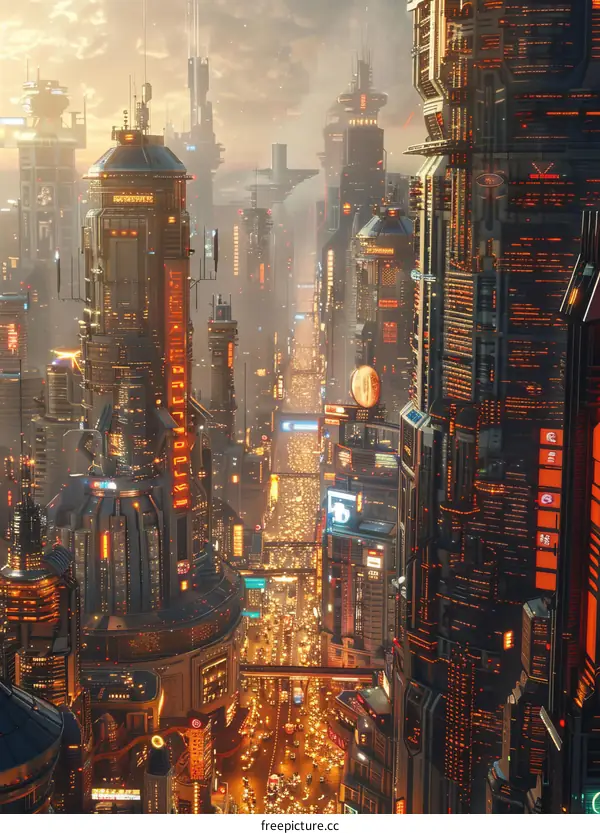 Futuristic Cityscape