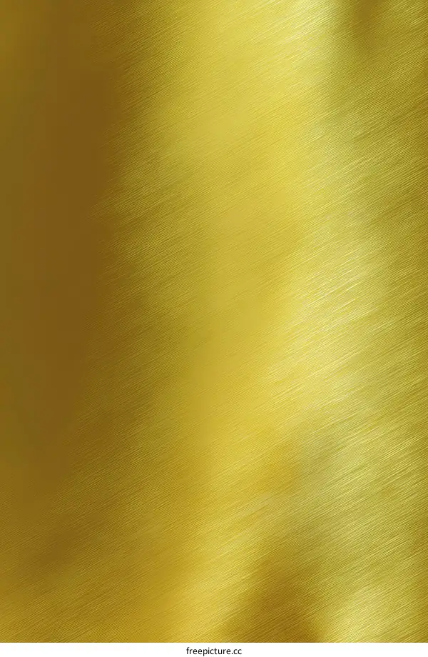 Golden Polished Metal Texture Background