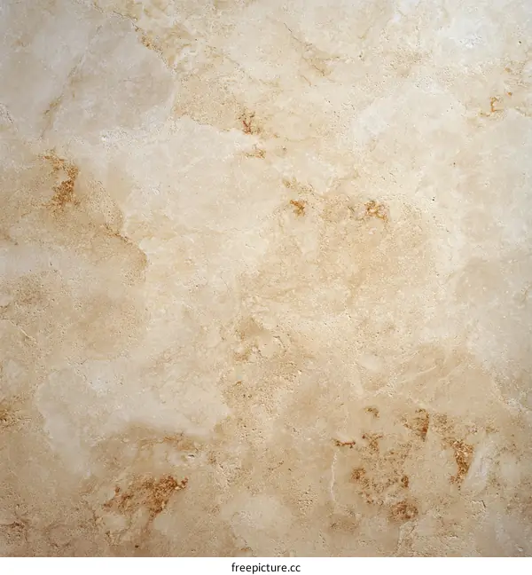 Beige Travertine Marble Texture Background