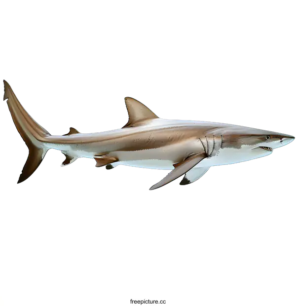 [Transparent Background PNG]A Great White Shark