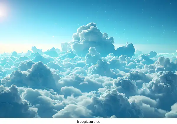 The vast sea of clouds