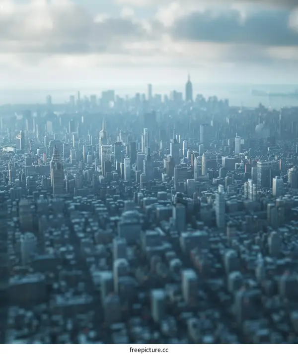 New York City Skyline with Empire State Building