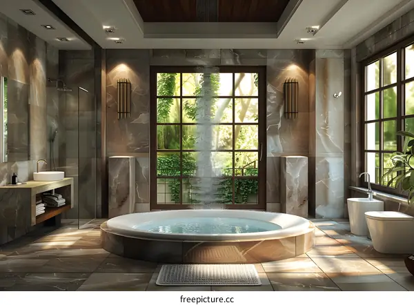 Enjoy a relaxing shower