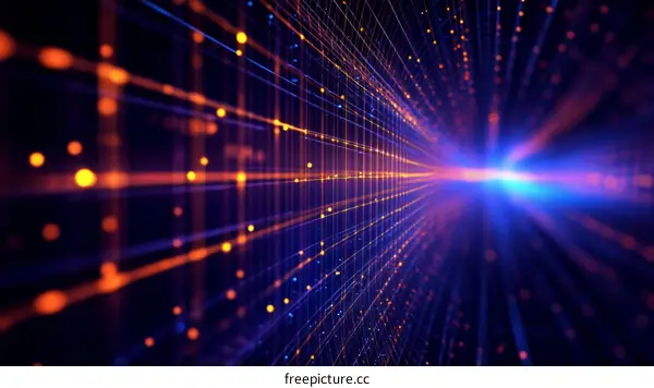 Abstract Digital Network Structure
