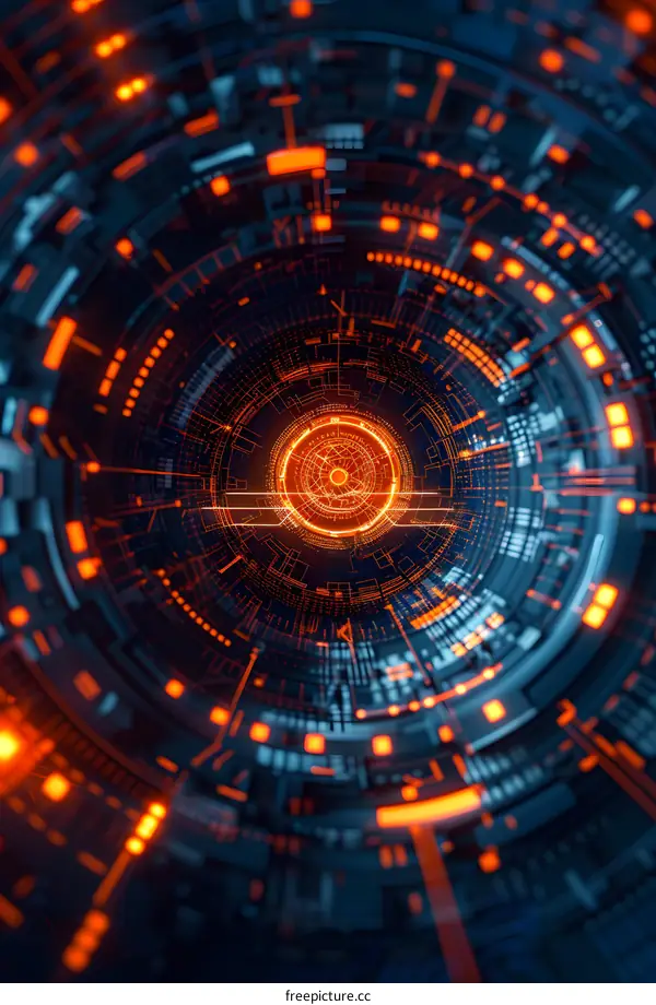 futuristic technology background