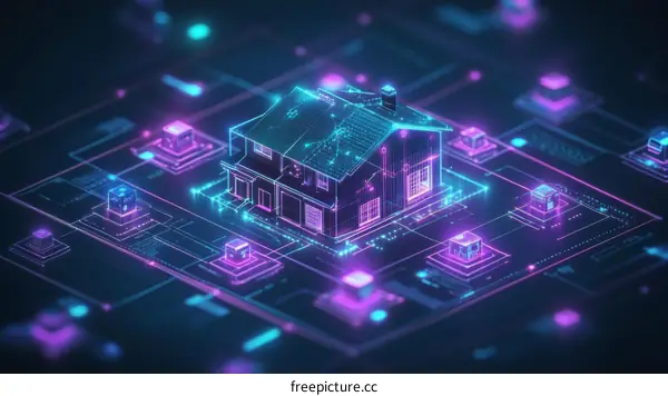 Smart Home Architecture Design Visualization