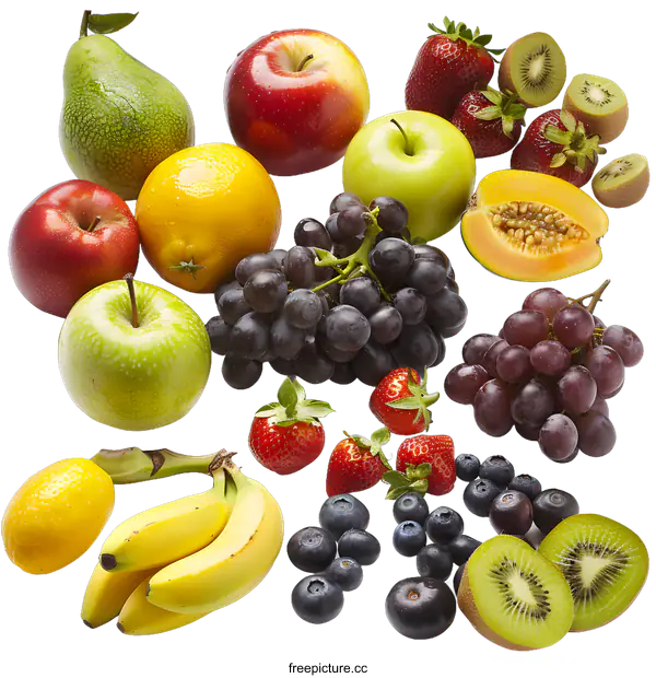 [Transparent Background PNG]Fresh Fruit Still Life Photography