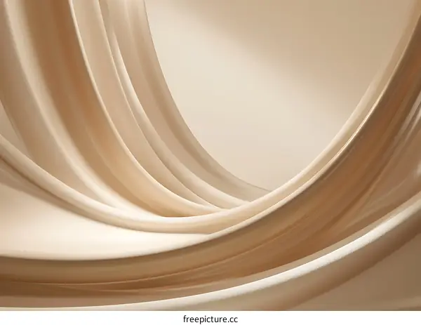 Abstract Beige Fabric Background