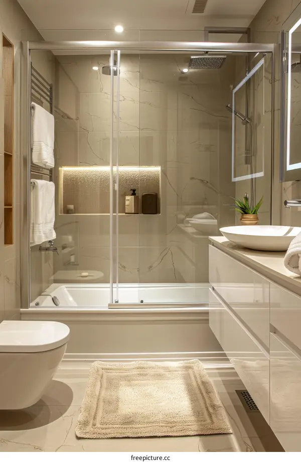 Modern Luxury Bathroom Interior Design