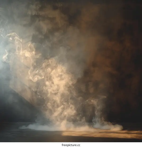 Swirling Mists Create Dreamy Atmosphere