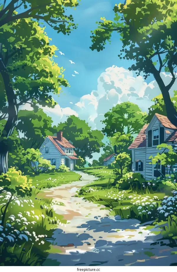 Charming Countryside Cottage Surrounded by Nature