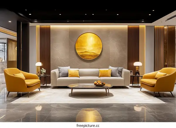 Modern Living Room Interior Design