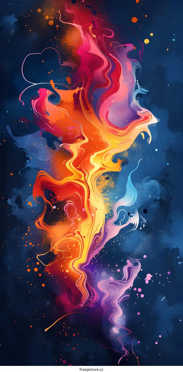 Colorful Flames