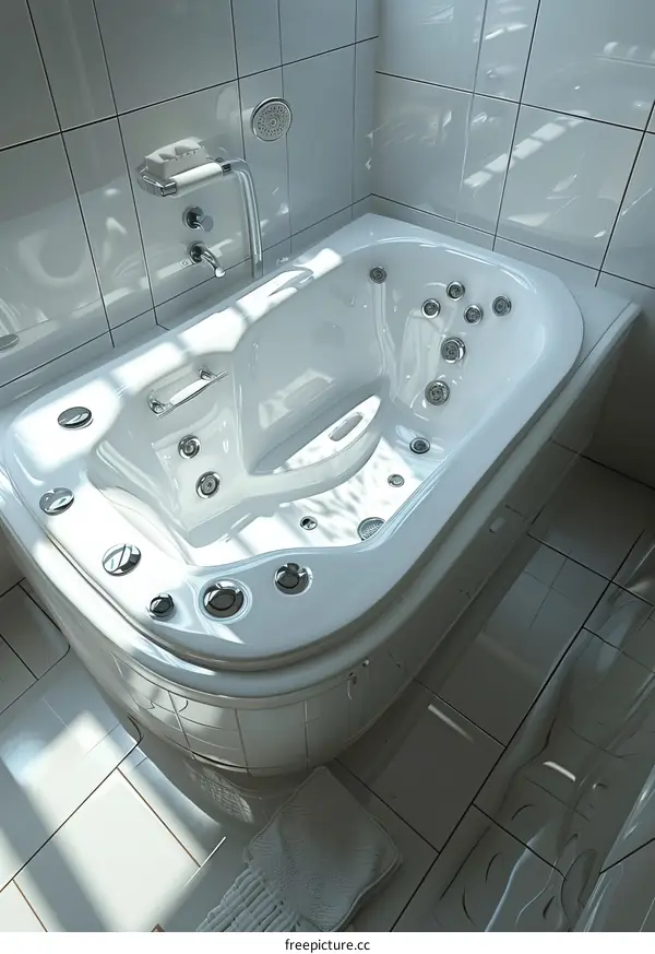 Modern Spa Hot Tub Interior Design