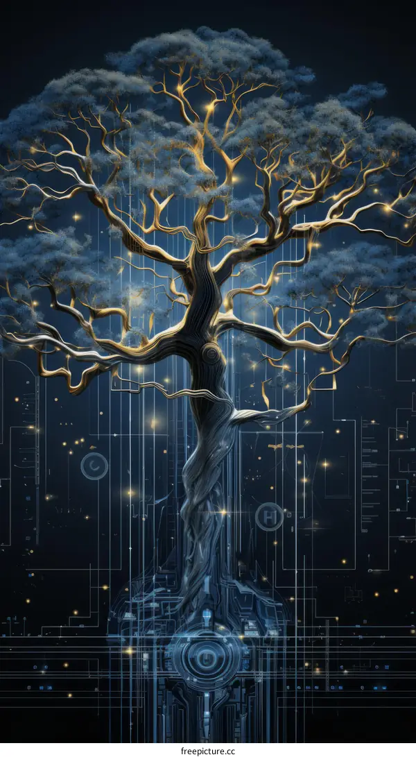 Golden Tree of Life Embracing Technology