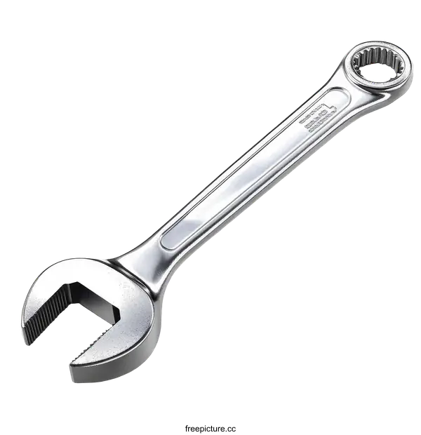 [Transparent Background PNG]High-quality Metal Adjustable Wrench