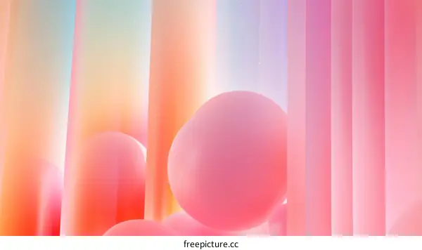 Abstract Colorful Geometric Shapes Design