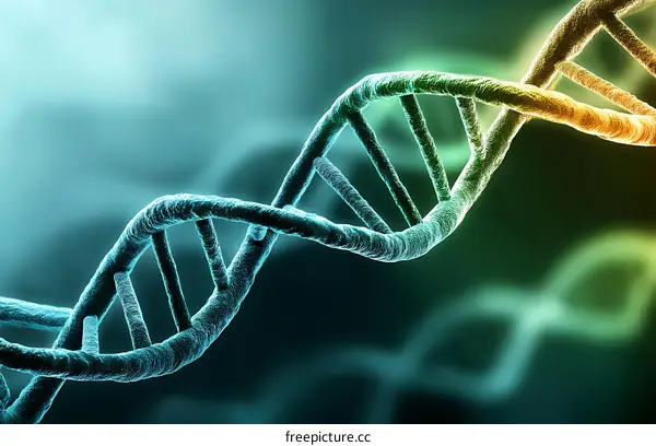 Detailed DNA Structure Illustration