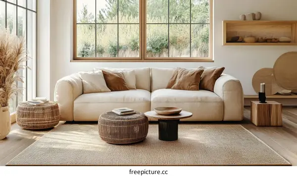 Modern Minimalist Living Room Interior Design