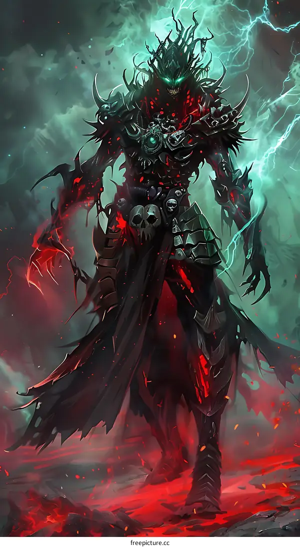 Dark Fantasy Monster Illustration