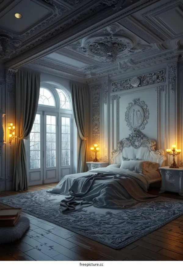 Luxury Elegant Bedroom Interior Design