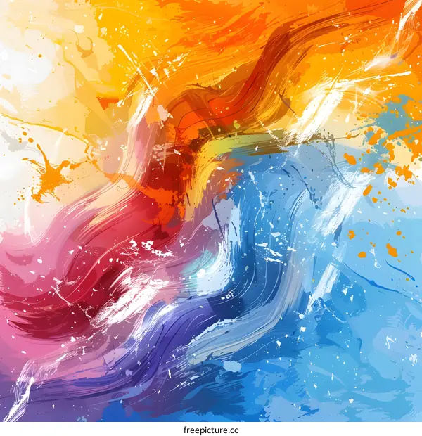 Colorful Abstract Painting