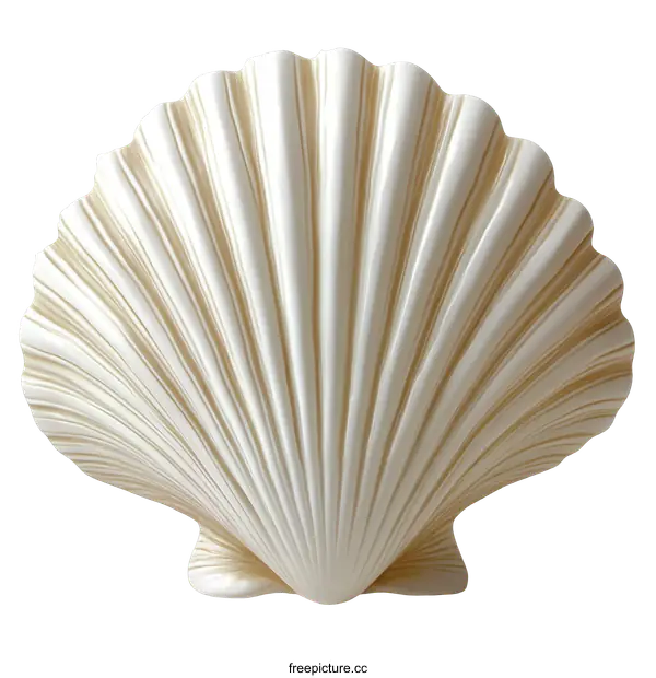[Transparent Background PNG]Elegant Seashell Decorative Ornament
