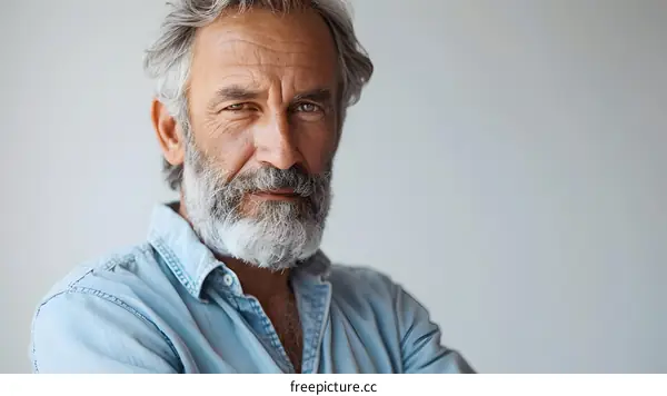 Portrait of a Confident Senior Man