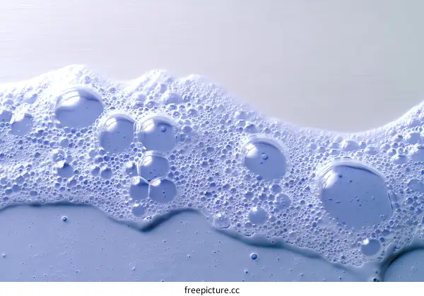 Close-up of Lather with Bubbles