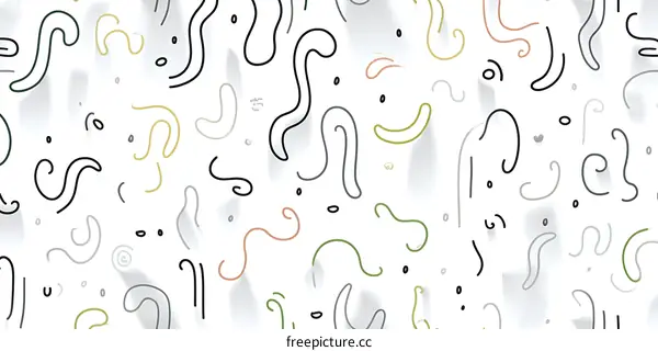 Abstract Line Art Pattern Design