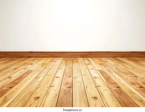 Empty Room With Wooden Floor
